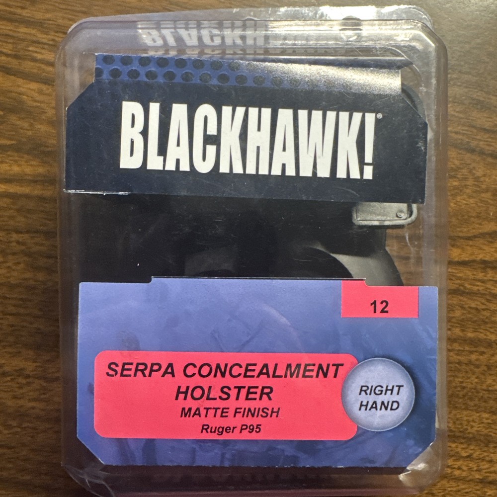 BlackHawk Serpa OWB for Ruger P95 Black Kydex Right Handed