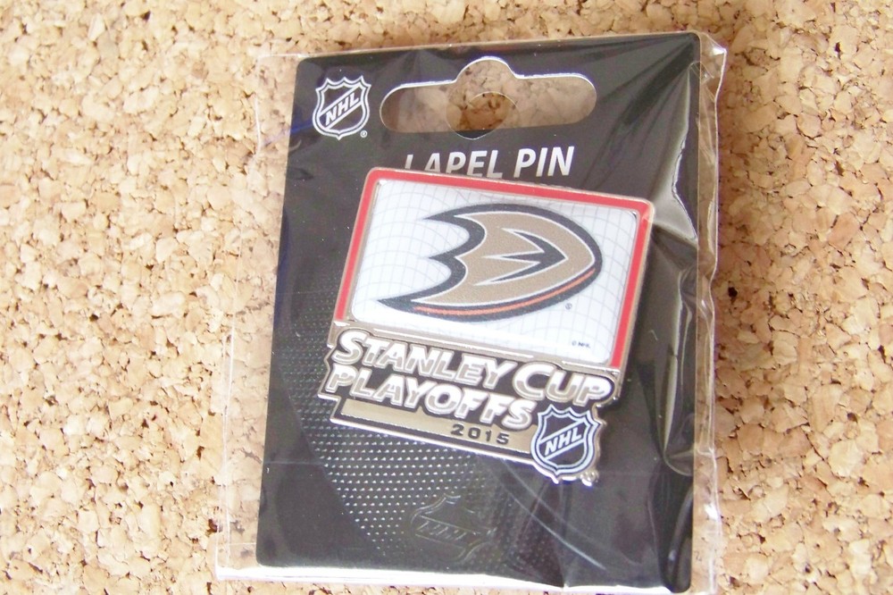 2015 Stanley Cup Playoffs pin NHL SC Anaheim Mighty Ducks