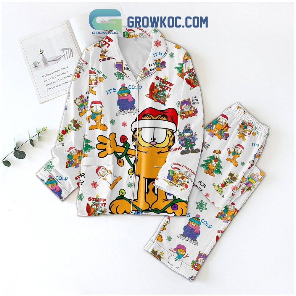 Garfiled Christmas Pajama Set for Holiday Comfort  