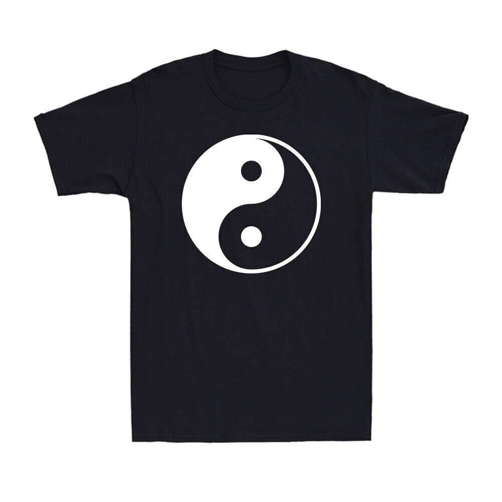 Yin Yang T Shirt Chinese Symbol Funny Universe Nature Novelty Men's T-Shirt