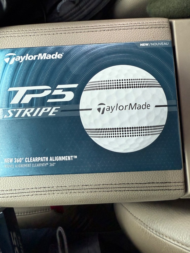 TaylorMade 2024 TP5 Stripe Golf Balls - 1 Dozen