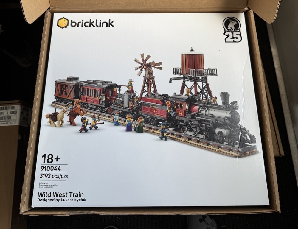 LEGO Bricklink Designer Series 4 Wild West Train Set 910044 Ready to Ship  