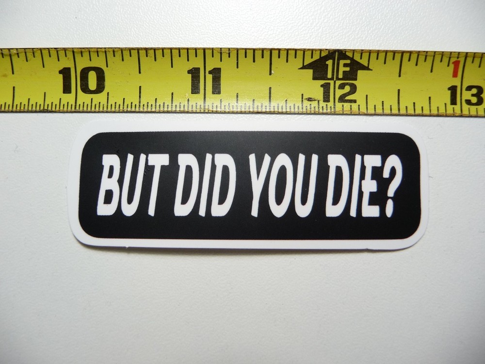 Funny Sarcastic Adventure Workout Decal Sticker for Workers