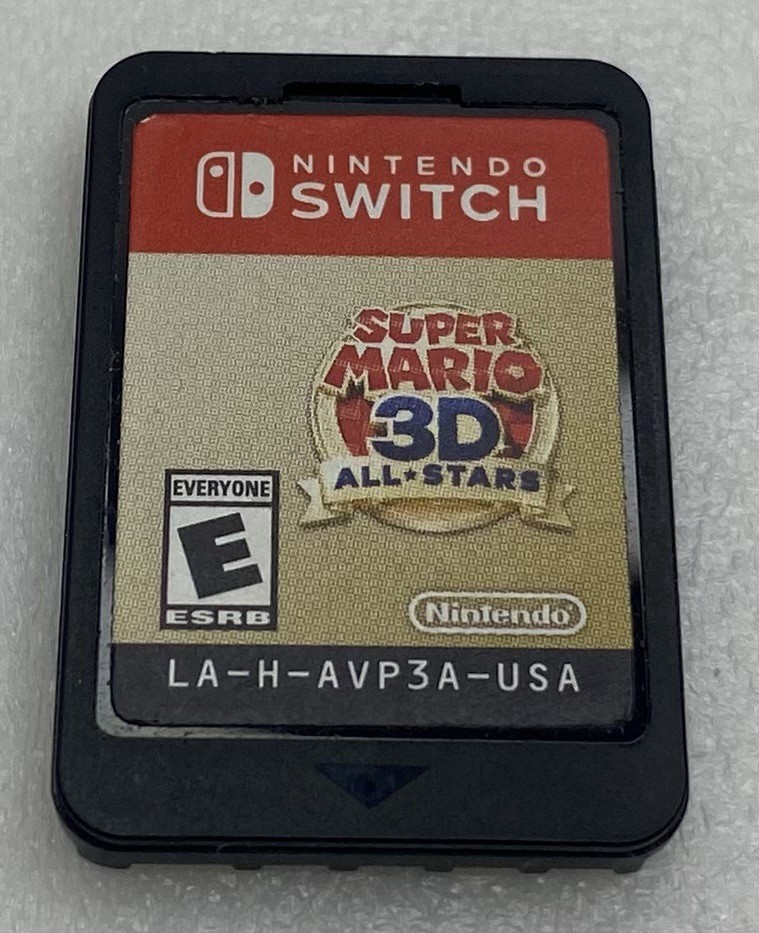 Super Mario 3D All-Stars Nintendo Switch Game Cartridge Only Very Good