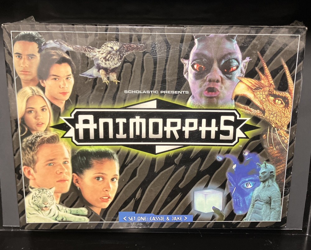 Animorphs Customizable Card Game Set One: Cassie & Jake Vintage SEALED Decipher