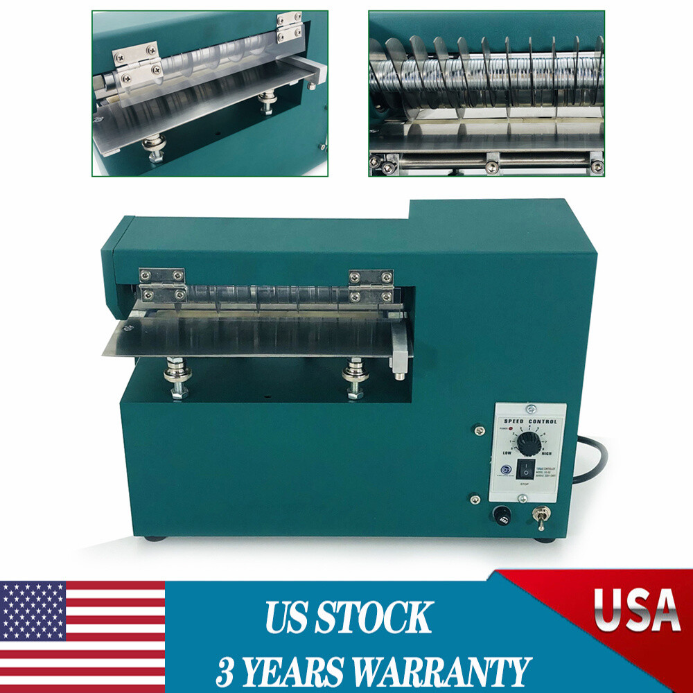 Electric Leather Strap Cutter Machine Leather Strip Cut Cutting Splitter 110V