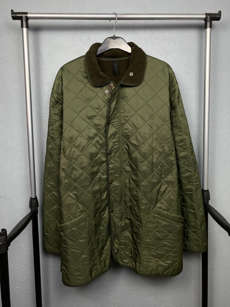 Barbour 90s Vintage Mens Polarquilt Quilted Jacket Size XL