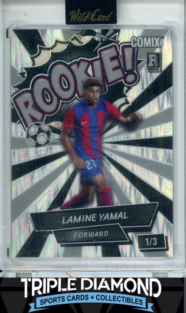 2024 Wild Card Comix Lamine Yamal Rookie RC #1/3 FC Barcelona O271