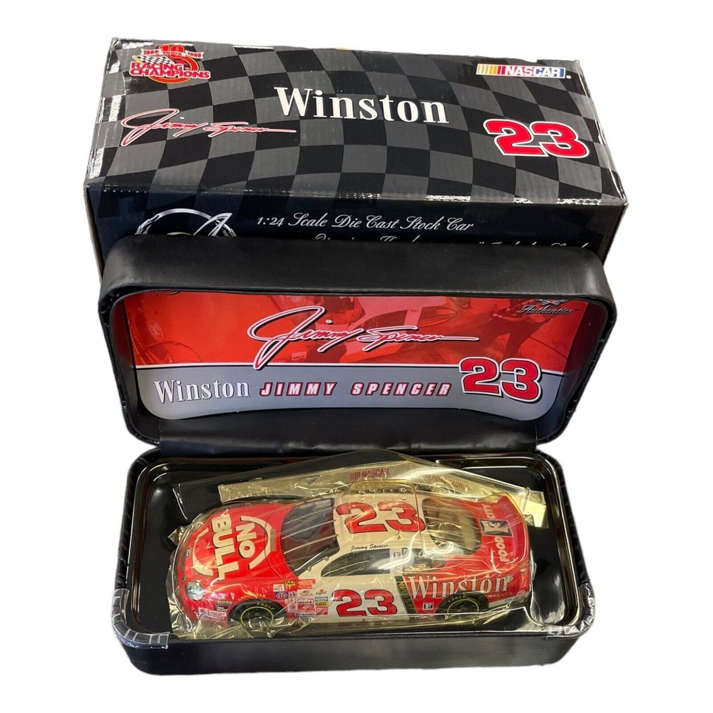 Jimmy Spencer No Bull Winston #23 Racing Champions Authentics 1998 1/24 Scale Diecast