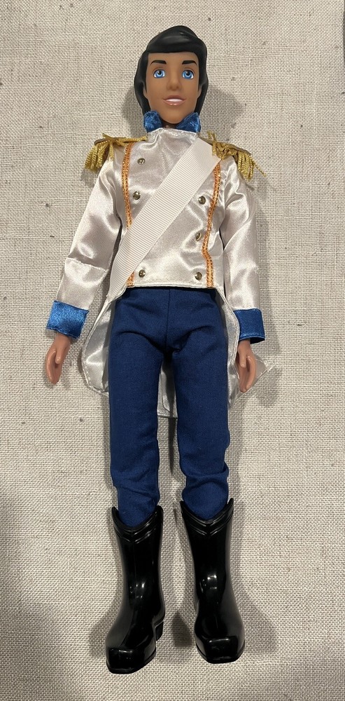 Vintage Disney Store THE LITTLE MERMAID Prince Eric 12” Doll