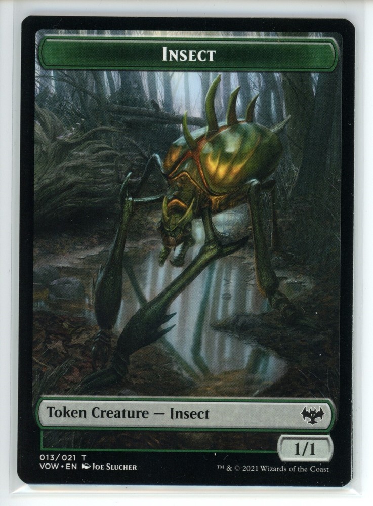 INSECT TOKEN Crimson Vow #13 VOW(NM+)(MTG)