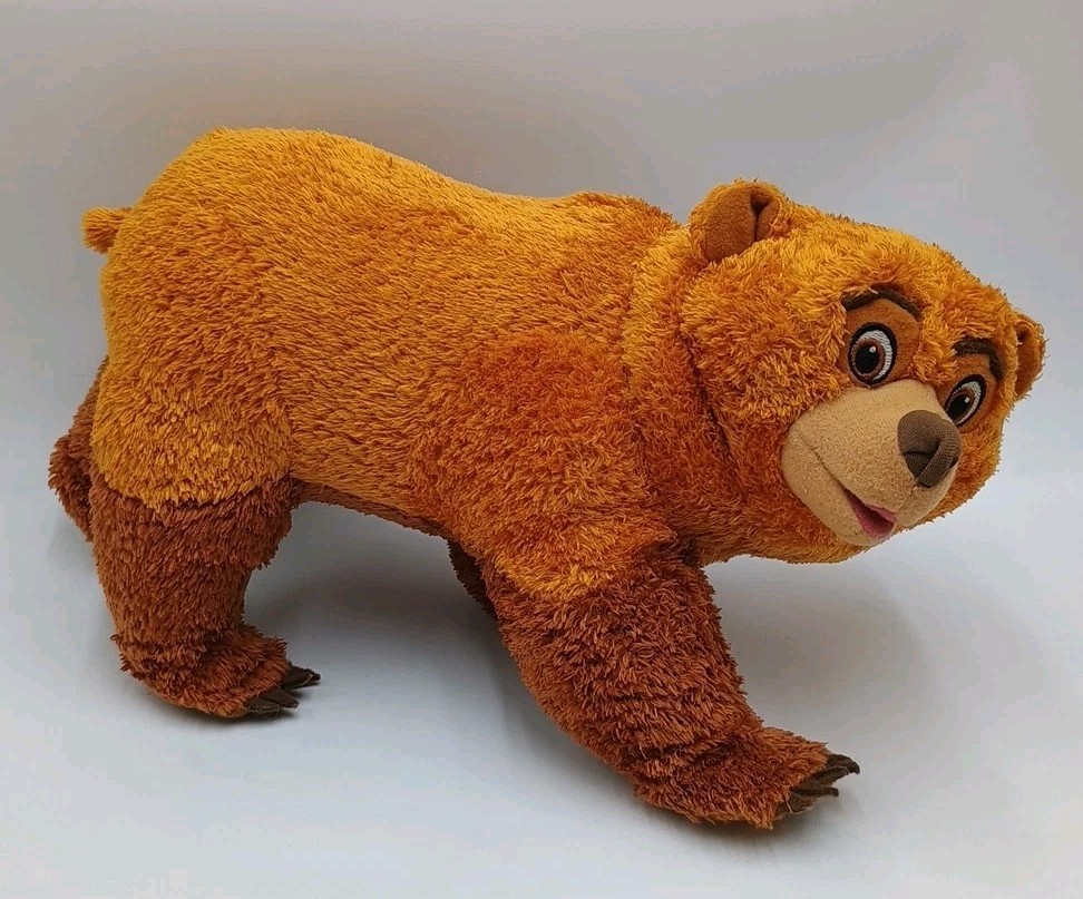 Disney 2003 Brother Bear Talking Kenai Plush Hasbro Tested Works 12