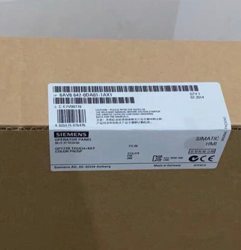 One New 6AV6642-0DA01-1AX1 Touch Panel Fast Shipping #A6-37