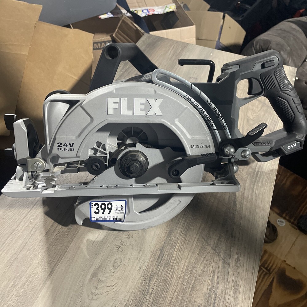 FLEX 24V 7-1/4 Rear Handle Circular Saw Brushless FX2141R (Bare Tool only)