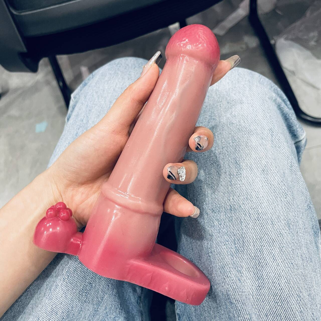 Thick Cock Girth Enhancer Penis Extender Sleeve Male