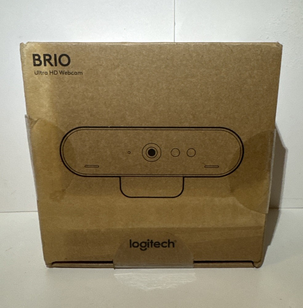 Logitech BRIO Webcam Ultra HD 4K - Business Professional & Live Stream  - Sealed