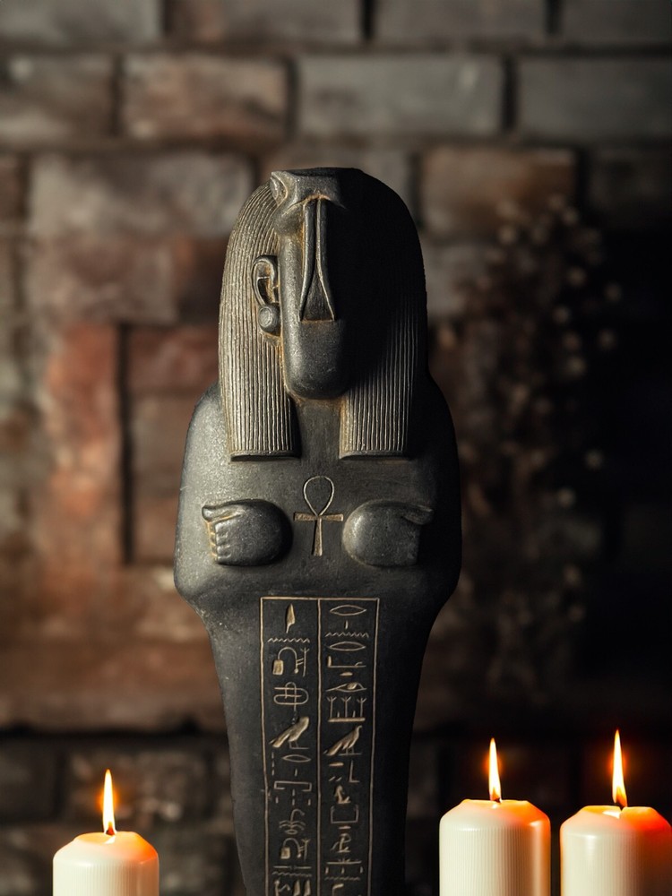 Ojuelos Rare Antique Piece For Spiritual Goddess Apep from Pure Basalt 2480 BC