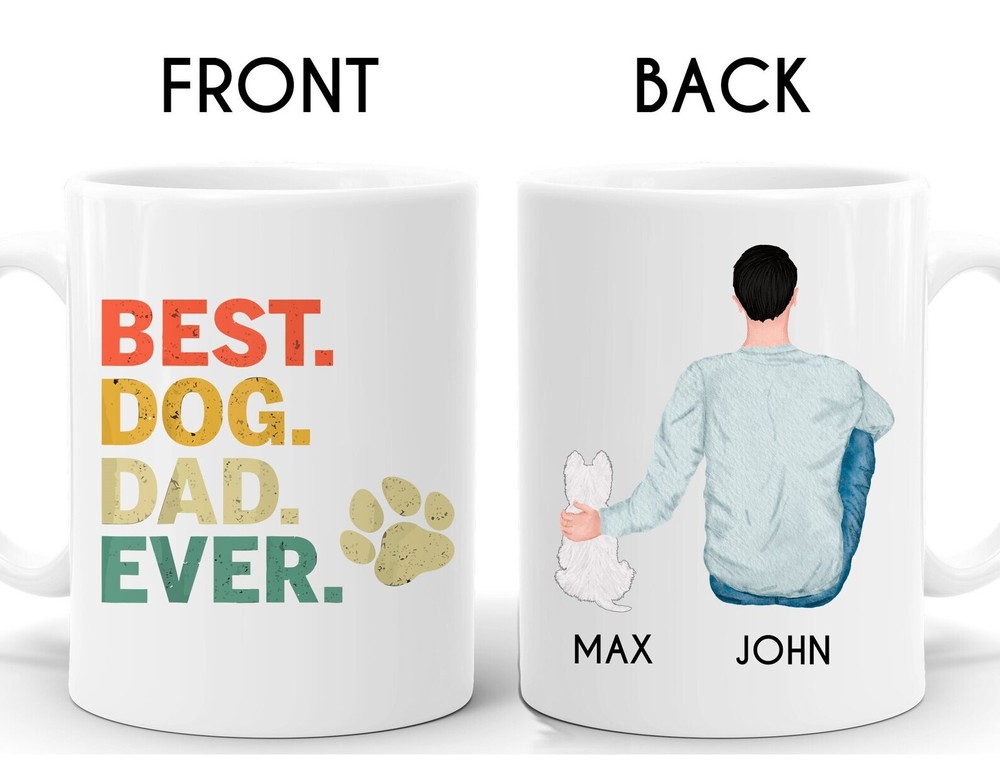 Personalized Westie Mug Westie Dad Mug Westie Lover Mug West Highland Terrier