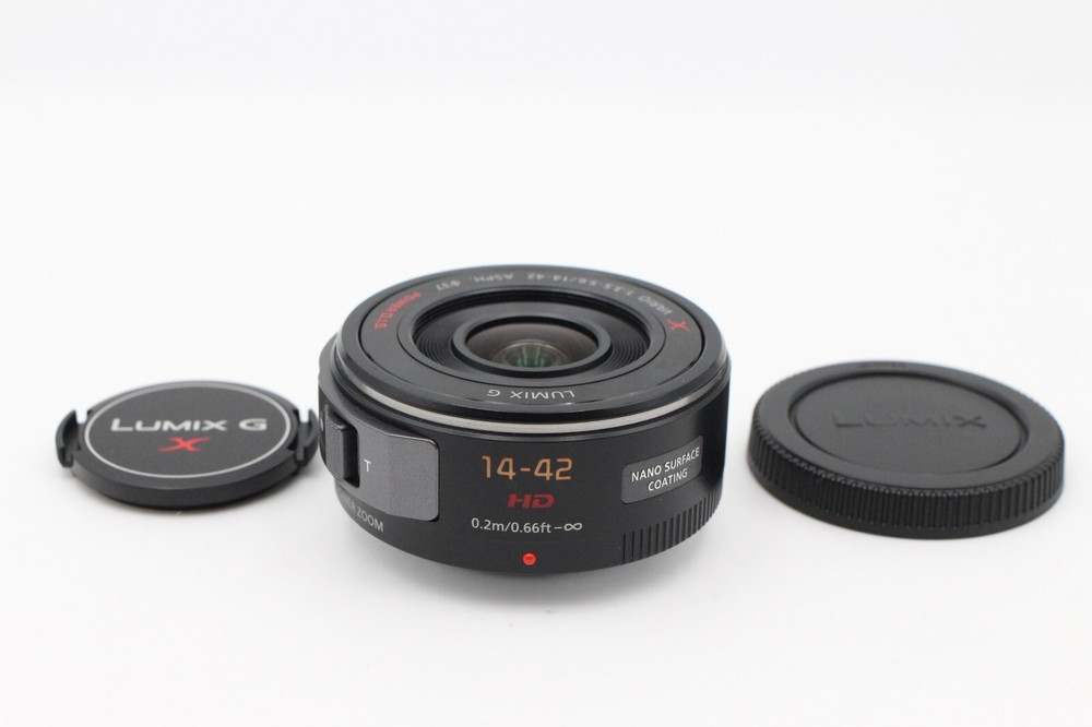 Mint Panasonic Lumix G X Vario 14-42mm f3.5-5.6 Micro Four Thirds Lens #11586