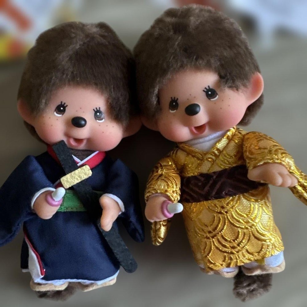 Moncchichi Kimono Keychain by Swordguru Exclusive Gold Edition