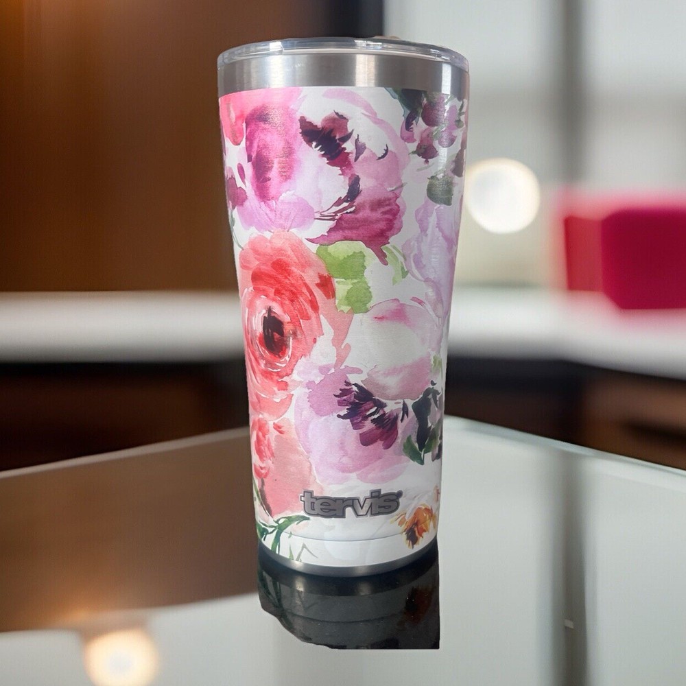 Kelly Ventura 20oz Floral Insulated Stainless Steel Tumbler Heather