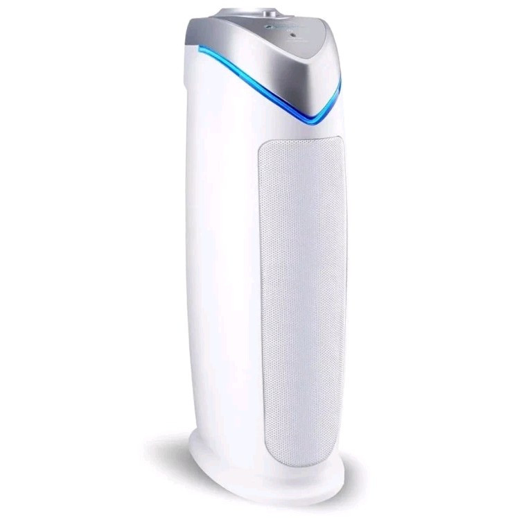 GermGuardian AC4825W Air Purifier with HEPA Filter and UVC White Very Lightly Us