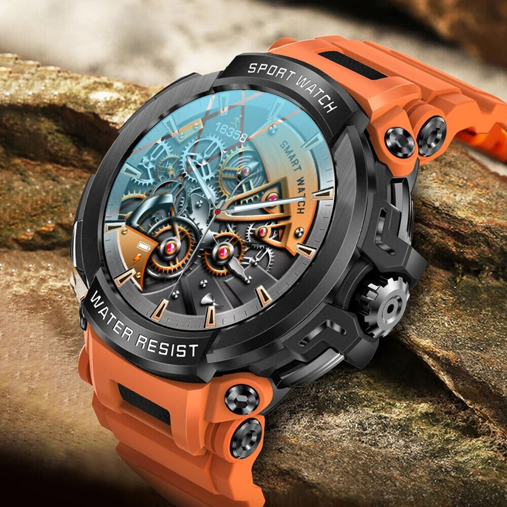 Bluetooth Call Smart Watch Men Fitness Tracker Health Monitor Smartwatch New