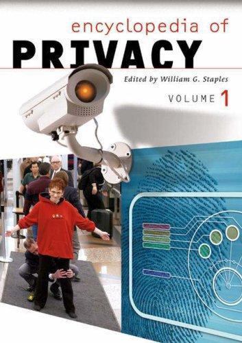 2-Volume Encyclopedia of Privacy by Alexander J Myers in Very Good Condition