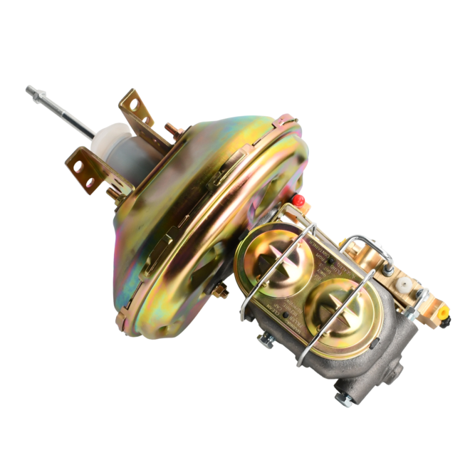 Zinc Power Brake Booster Master Cylinder Disc Drum Kit for 1964-72 GM A F X Body