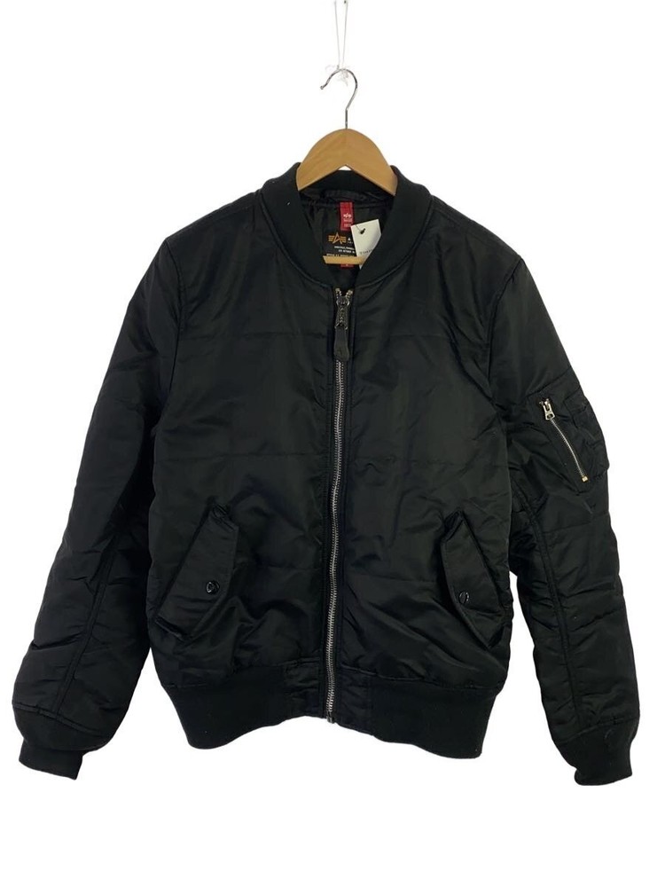 Alpha Industries Flight Jacket/L/Nylon/Blk/Ta0150-8001 3389