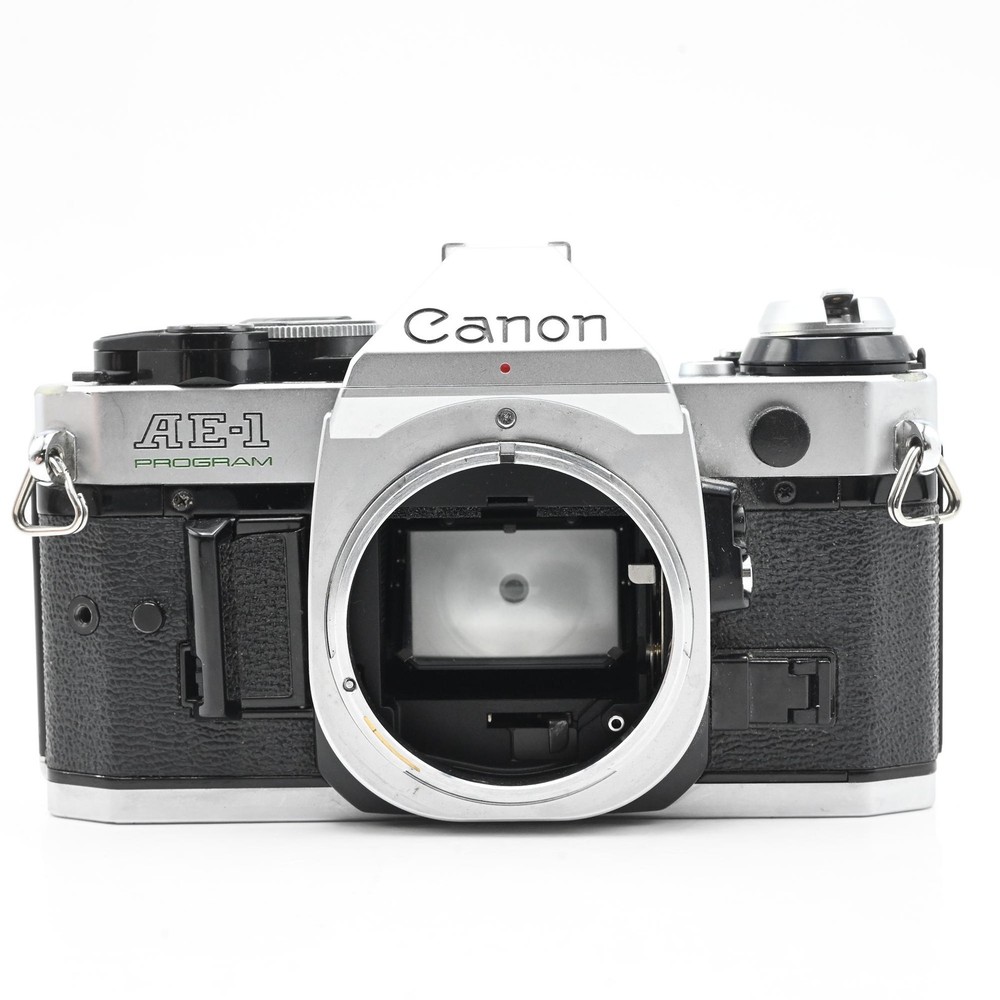 Canon AE-1 Program SLR Film Camera Body AE1 Program Chrome #160
