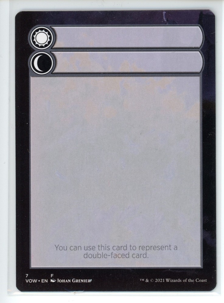 HELPER CARD - 7/9 Crimson Vow #7 VOW(NM+)(MTG)