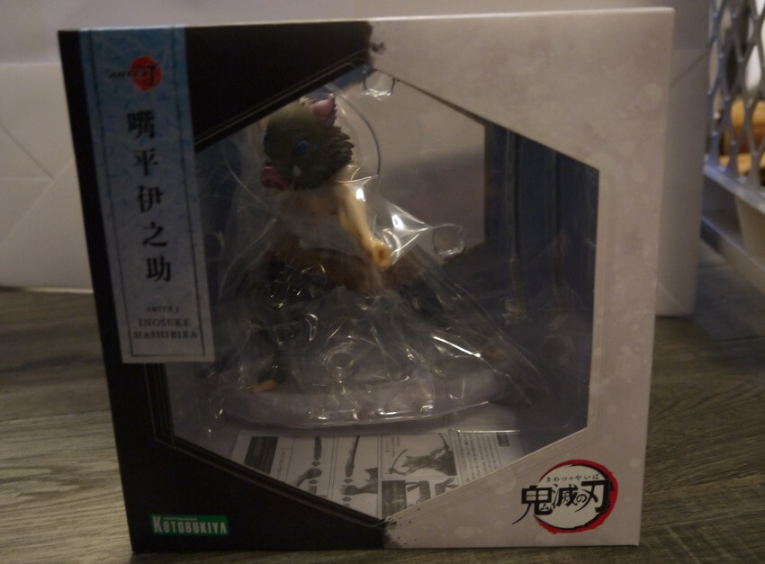 Kotobukiya ARTFX J Demon Slayer Kimetsu no Yaiba Inosuke Hashibira Bonus Face
