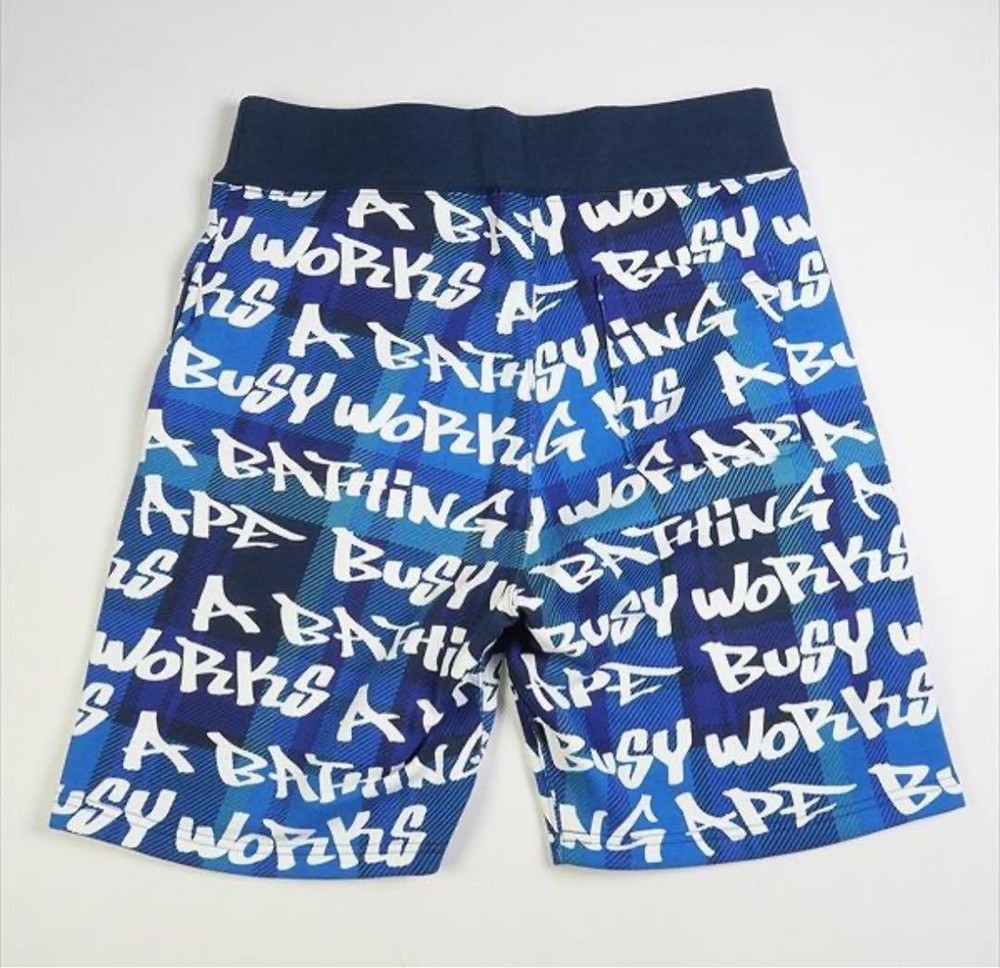 BAPE Used Sweat Shorts M-1191A in Very Good Condition