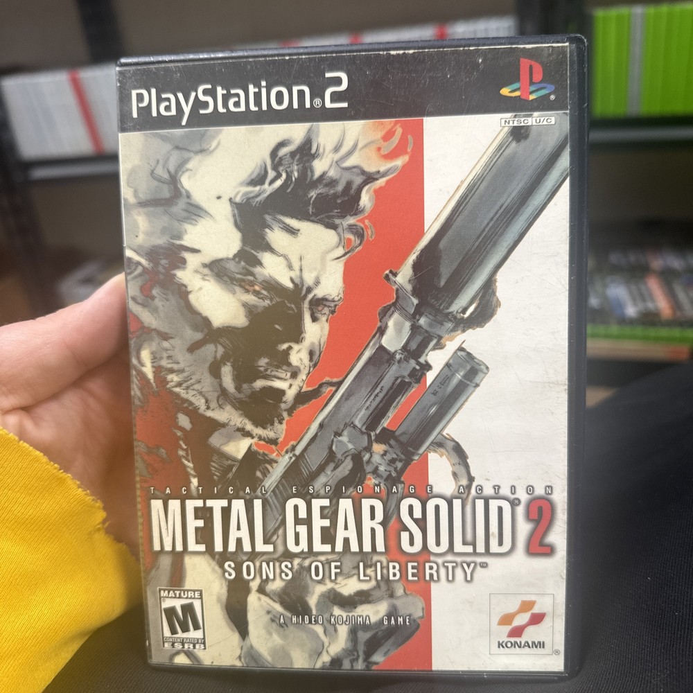 Metal Gear Solid 2: Sons of Liberty (Sony PlayStation 2, 2001) Cib - Tested