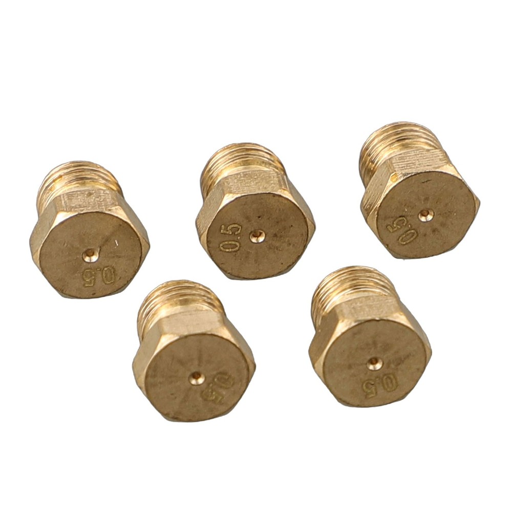 Compact Propane Injector Kit with 5 Flat Top Nozzles for Easy Conversion  