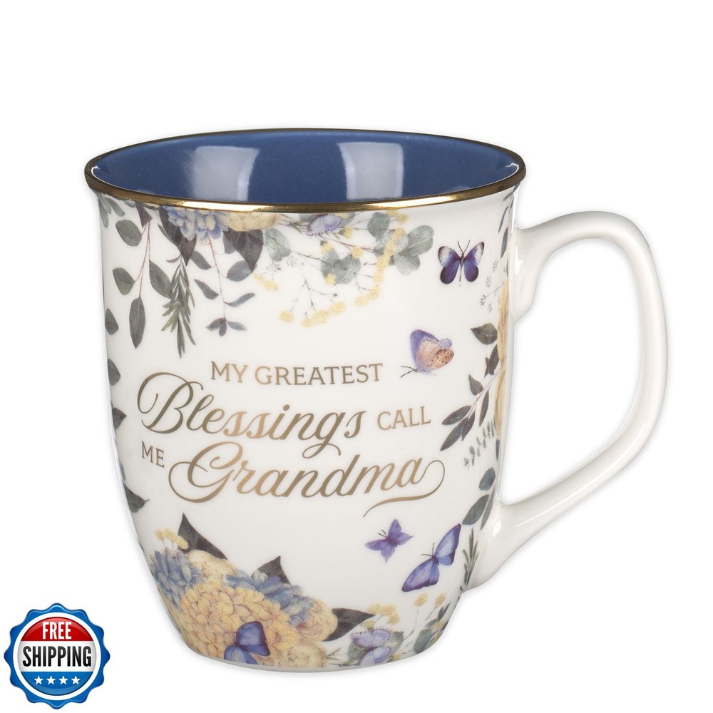 Christian Art Gifts Inspirational Scripture Ceramic Coffee Tea Mug  
