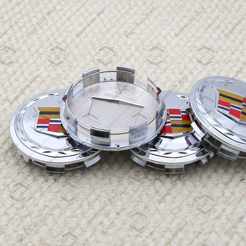 2007-2013 EXT ESV 4X Chrome Wheel Center Hub Caps 9595891 88963142