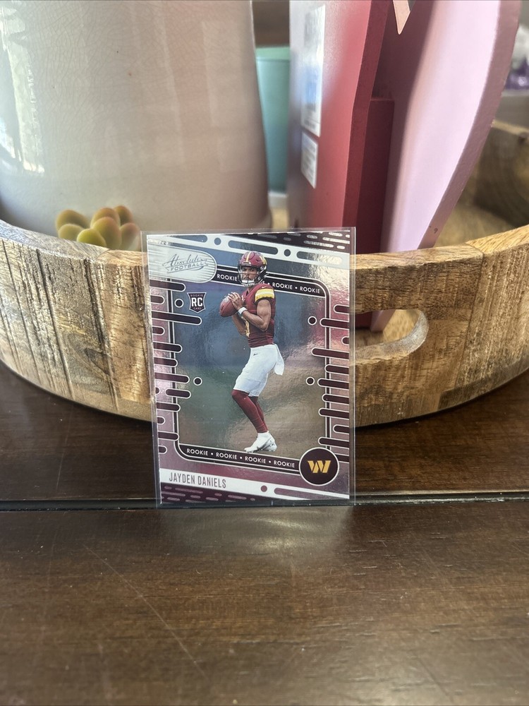 2024 Absolute Jayden Daniels Base Rookie Washington Commanders #102 RC