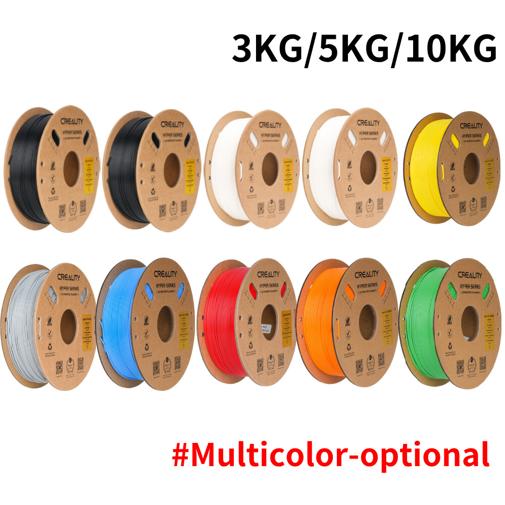 Creality Hyper PLA 3D Printing Filament 1.75mm 3KG/5KG/10KG 30-600mm/s Speed