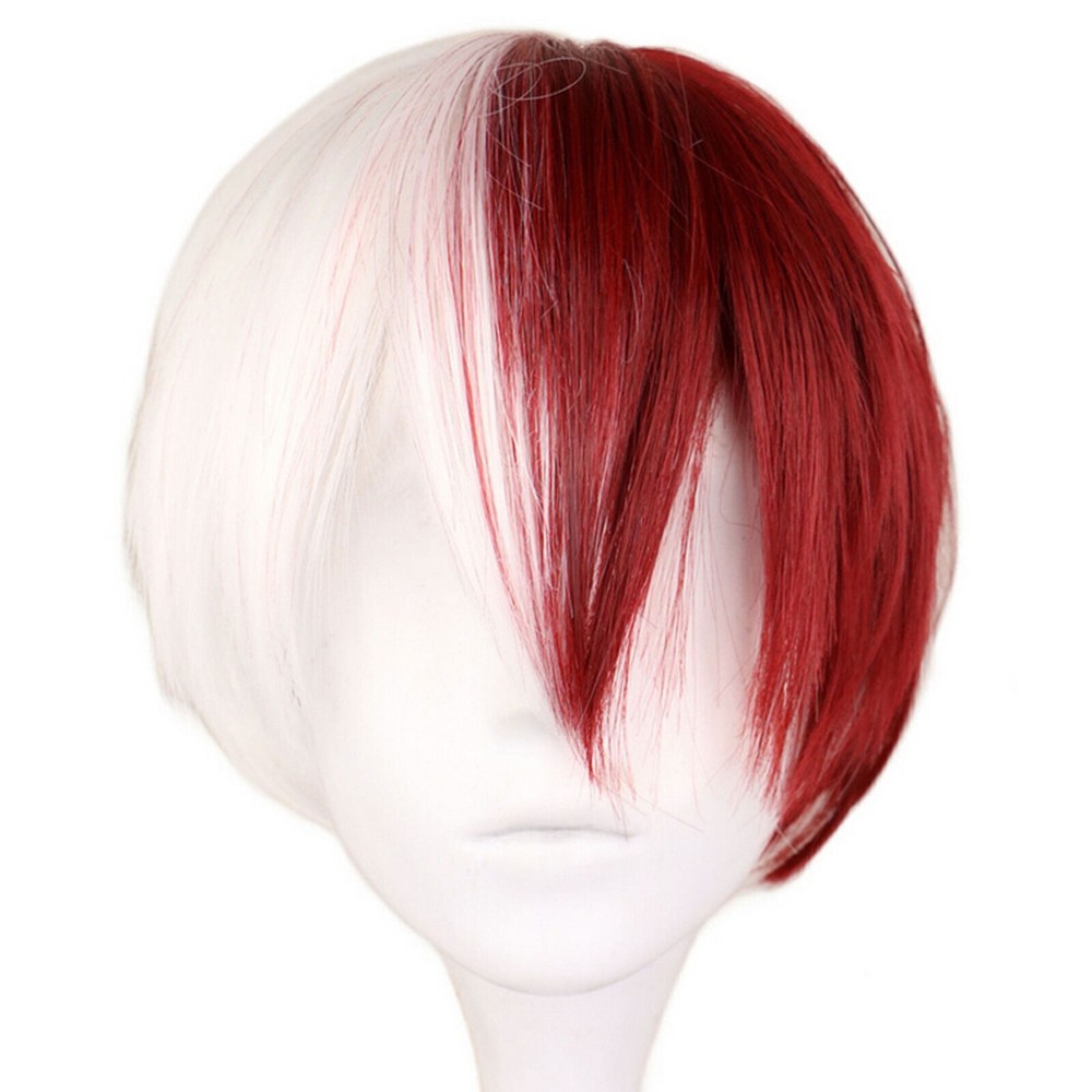 For MyHero Academia Boku no Hiro Akademia Shoto Todoroki Shouto Cosplay Hair Wig