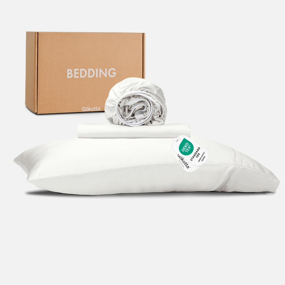 Bamboo Twin XL Sheet Set - Soft, Breathable, Deep Pocket, Moisture Wicking