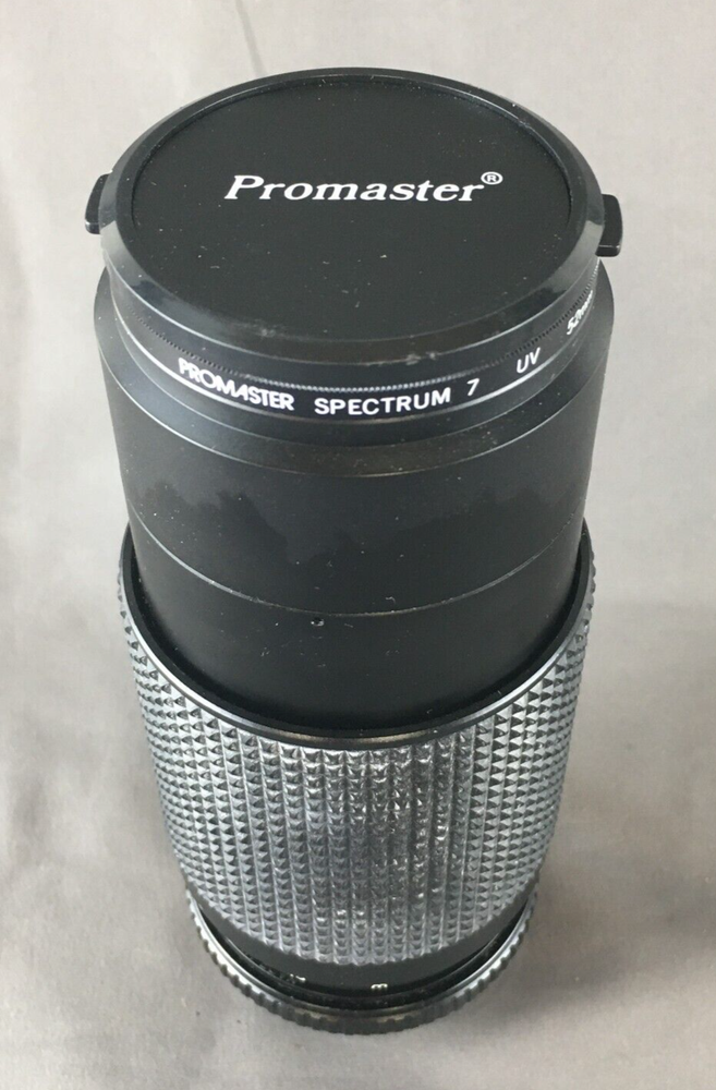 Promaster Spectrum 7 Camera Lens 80-200mm UV 52mm Japan 1:4-1:8 Macro