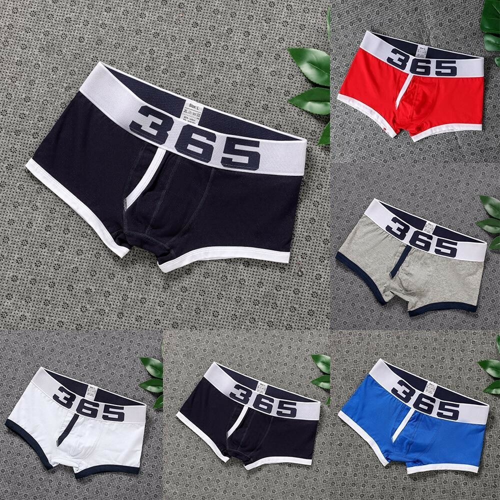 Sexy Mens Thongs Briefs Bikini Low-waist Trunks Breathable Underwear Underpants