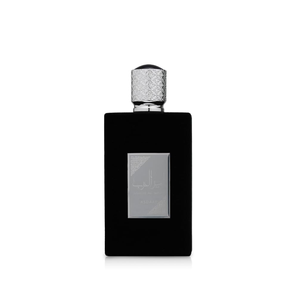 Asdaaf Ameer Al Arab Eau de Parfum Spray for Unisex, 3.4 Ounce