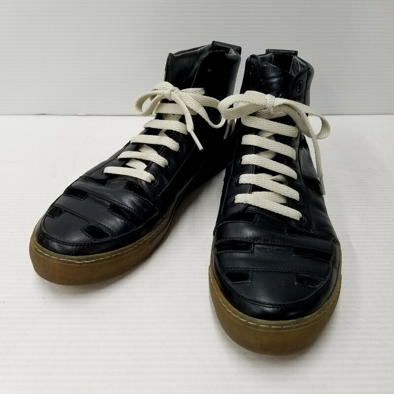 Marc Jacobs High Cut Sneakers Shoes Size See Below Color Black Bandai Net Store