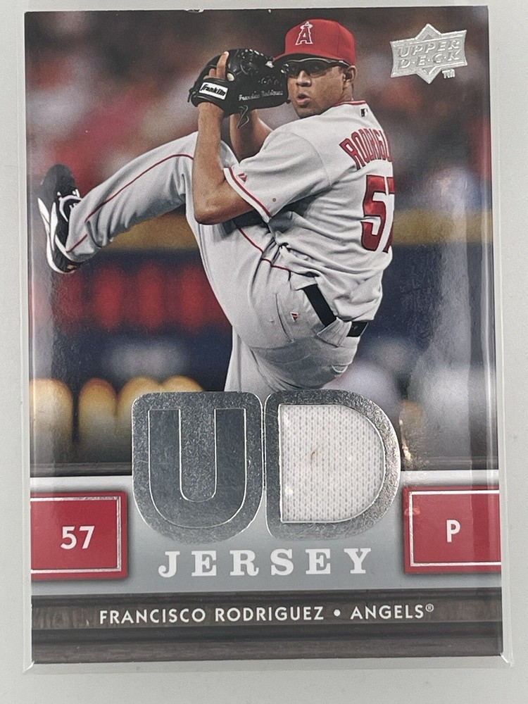 2008 Upper Deck Francisco Rodriguez UDJ-FR Game Used Memorabilia FREE SHIPPING