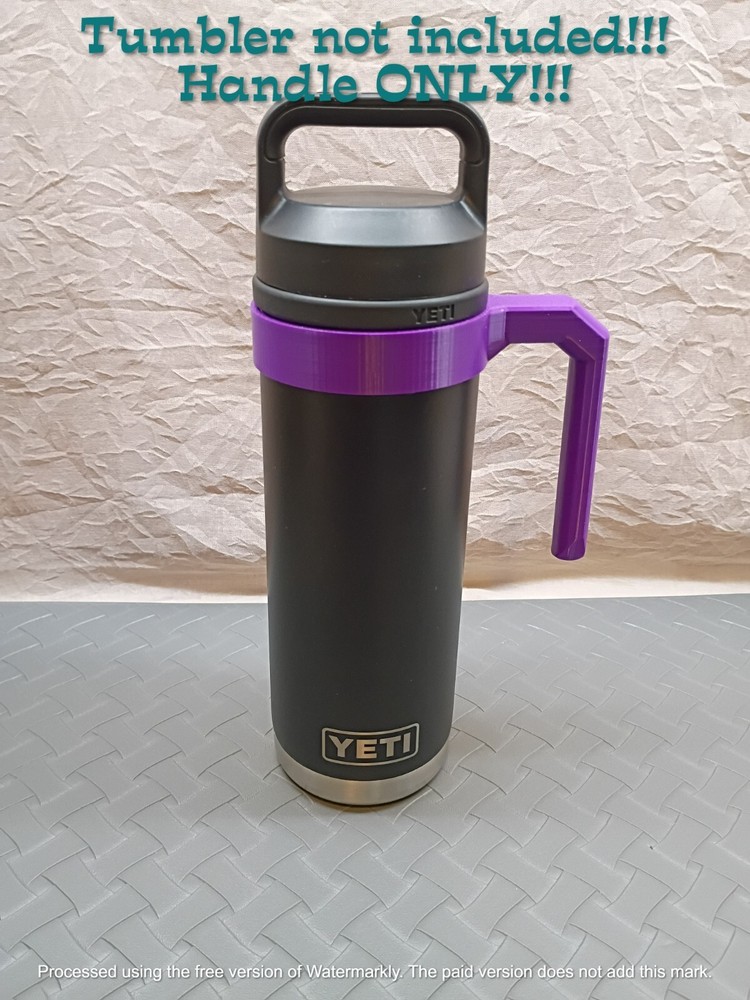 YETI Rambler Tumbler 12oz 18oz Insulated Travel Coffee Cup with Slip-On Lid in Purple