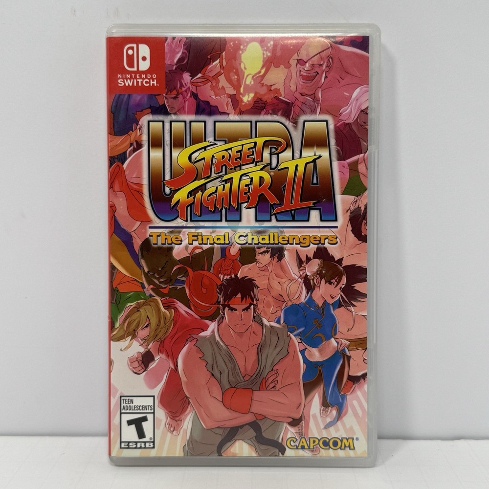 Ultra Street Fighter 2 II: The Final Challengers (Nintendo Switch, 2017) CIB