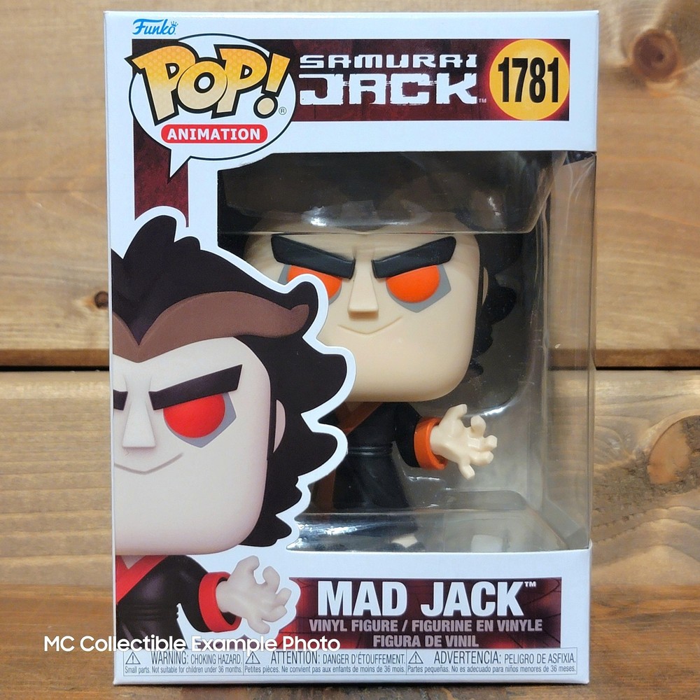 Mad Jack 1781 Samurai Jack Funko Pop Vinyl Figure Cartoon Network